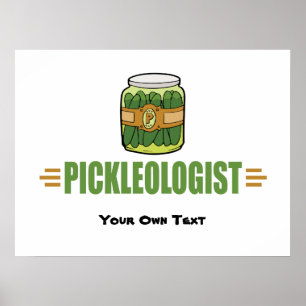 Póster Gracioso amante del título PICKLEOLOGIST