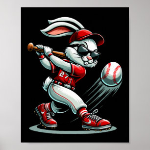 Póster Gracioso Bysebyll Camisetas de Pascua Bunny Niños 