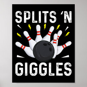 Póster Gracioso equipo de boliche se esparce en Giggles 1