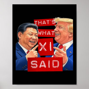 Póster Gracioso meme de Trump
