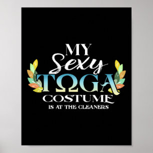 Póster Gracioso Mi Y Toga Costume Mujeres Halloween Costu