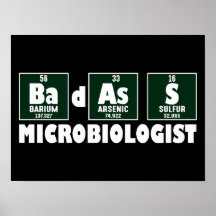 Gracioso Microbiólogo de Badass