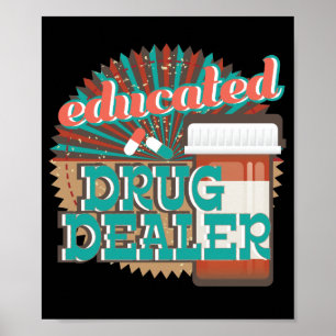 Póster Gracioso regalo tecnológico de farmacia