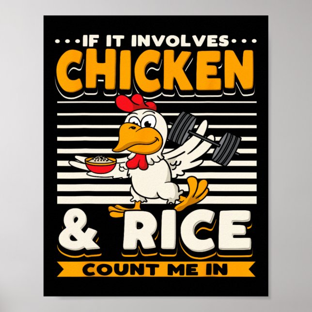 Póster Gracioso Sarcástico Levantamiento de peso Fitnes (Frente)