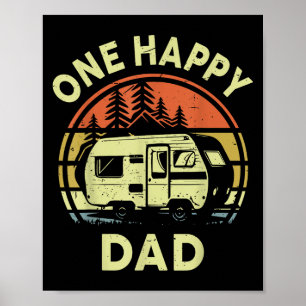 Póster Gracioso Un Feliz Regalos De Cumpleaños De Camper 