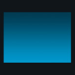 Póster Gradient Blue - light to deep | Mood Background |<br><div class="desc">A soft blue gradient from light to deep creates a calm, modern atmosphere. Perfect as a minimal design on its own or as a fully customizable background for invitations, cards, posters and more. Use it as a subtle base for your ideas, photos or personal messages – versatile, timeless and easy...</div>