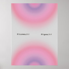 Póster Gradient | Inspirational & decorative art