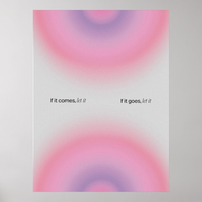 Póster Gradient | Inspirational & decorative art (Frente)