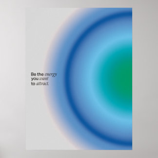 Póster Gradient | Inspirational & decorative art