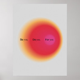 Póster Gradient | Inspirational & decorative art