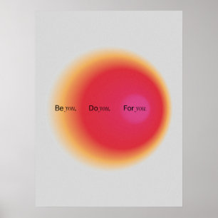 Póster Gradient   Inspirational & decorative art