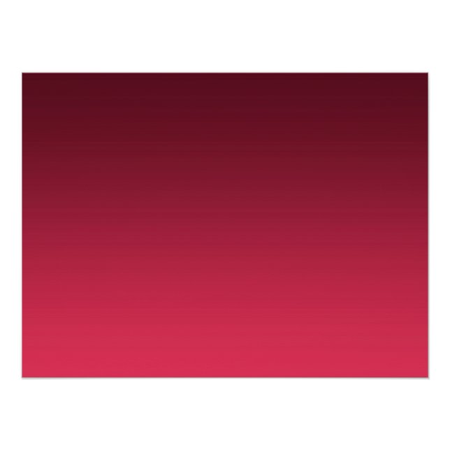 Póster Gradient Magenta - light to deep | Seasonal Moods| (Anverso)