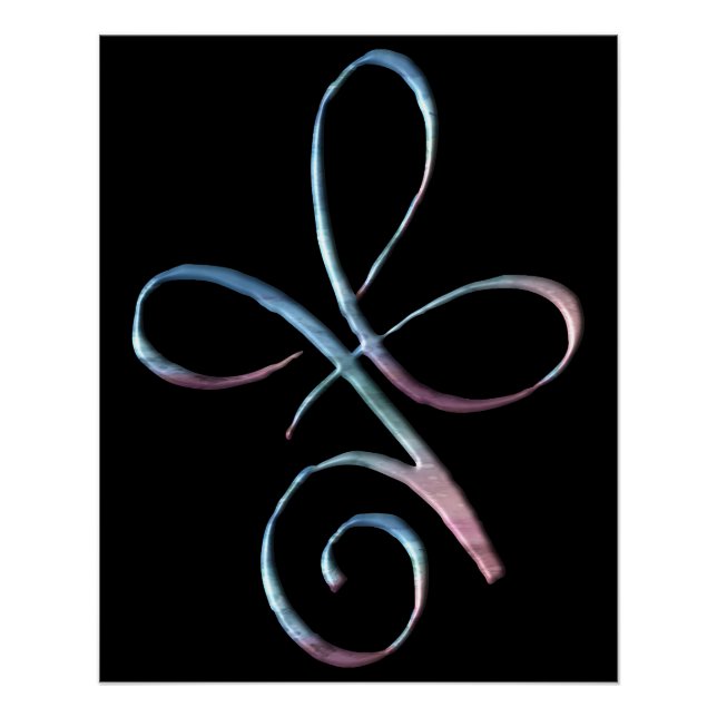 Póster Gradient Unconditional Love (Anverso)