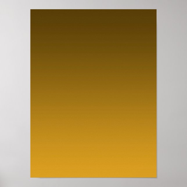 Póster Gradient Yellow - light to deep | Mood Background| (Frente)
