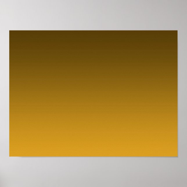 Póster Gradiente Amarillo - claro a profundo | Fondo de Á (Frente)