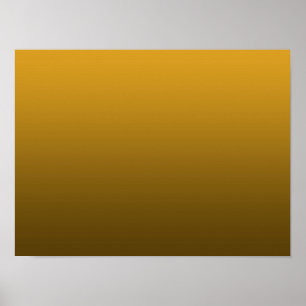 Póster Gradiente Amarillo - de profundo a claro Fondo d