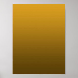 Póster Gradiente Amarillo - de profundo a claro   Fondo d
