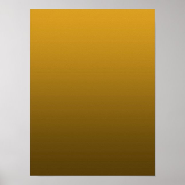 Póster Gradiente Amarillo - de profundo a claro | Fondo d (Frente)