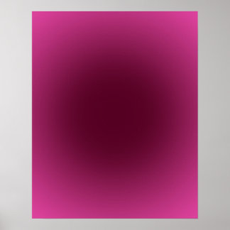 Póster Gradiente de aura de Borgoña rosa 16x20