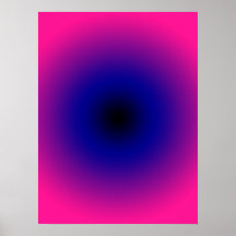 Gradiente de rosa caliente, púrpura, azul oscuro y