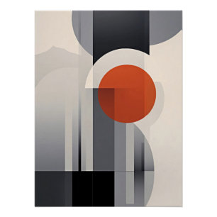 Póster Gradiente Geométrico