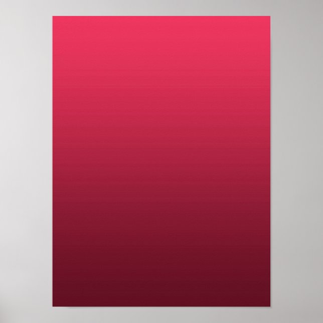 Póster Gradiente Magenta - de profundo a claro | Estados  (Frente)