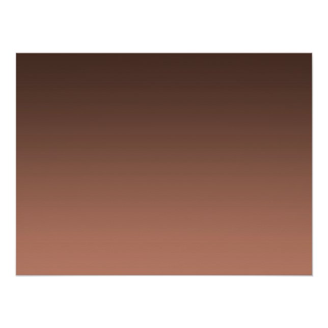 Póster Gradiente Mocha - claro a profundo | Estados de án (Anverso)