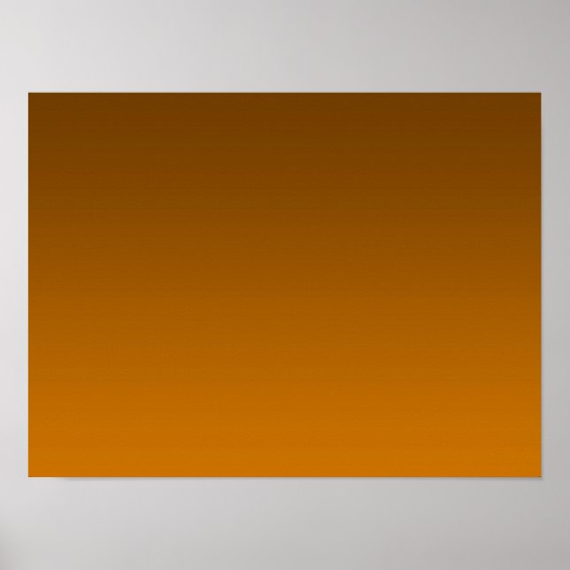 Póster Gradiente Naranja - claro a profundo | Fondo de Án (Frente)