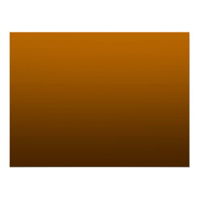 Póster Gradiente Naranja - profundo a claro | Fondo de Án (Anverso)