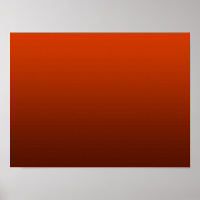 Póster Gradiente Rojo - profundo a claro | Fondo de Ánimo (Frente)