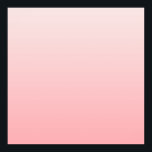 Póster Gradiente rosa suave<br><div class="desc">Gradiente de color rosa suave.</div>