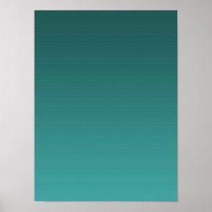 Póster Gradiente Verde - claro a profundo   Fondo de Ánim
