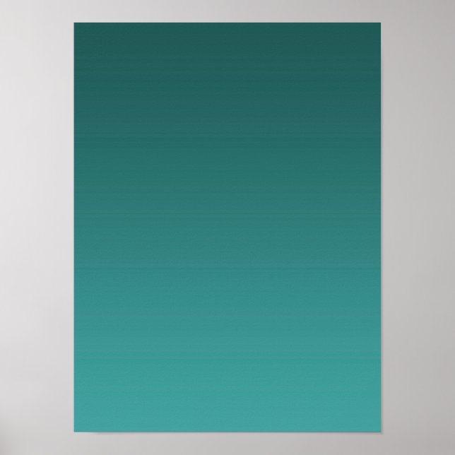 Póster Gradiente Verde - claro a profundo | Fondo de Ánim (Frente)