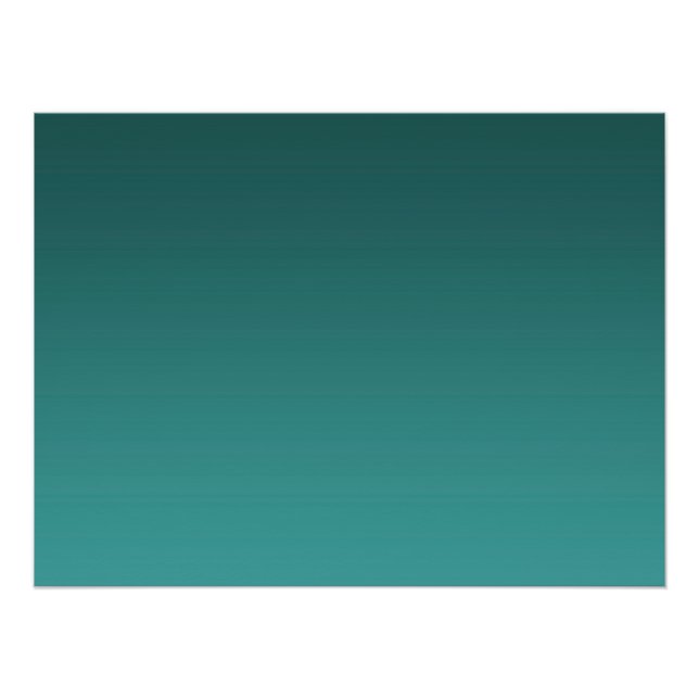 Póster Gradiente Verde - claro a profundo | Fondo de Ánim (Anverso)