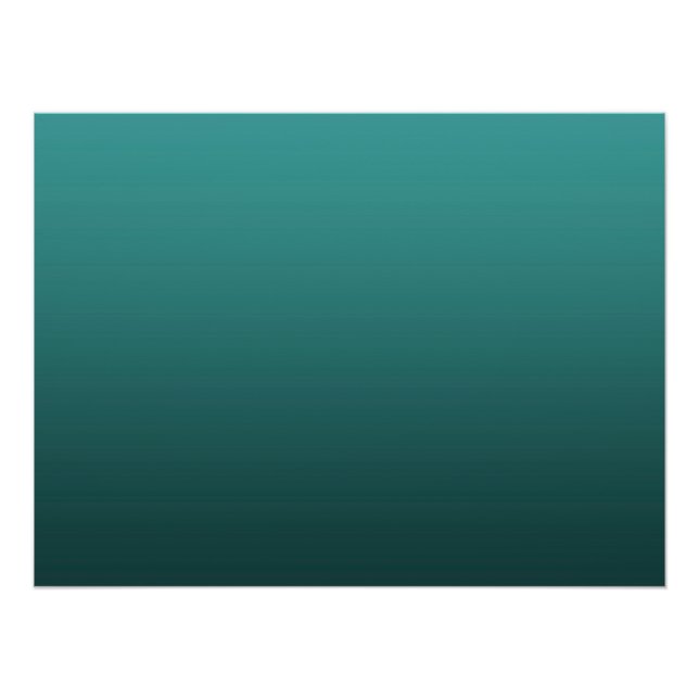 Póster Gradiente Verde - de profundo a claro | Fondo de Á (Anverso)