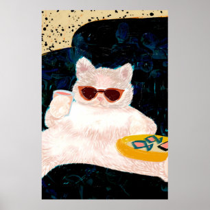 Póster Grado   Animales Mascotas Gatos