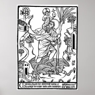 Póster Grado cristiano medieval