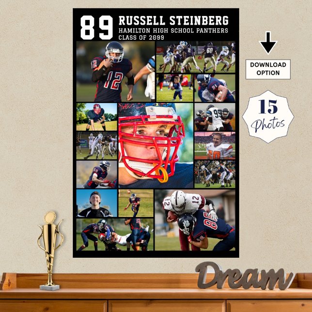 Póster Grado de 15 Collages de fotos para deportes en sec (Subido por el creador)