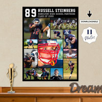 Grado de Collage de fotos de 11 años para deportes