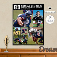 Grado de Collage de fotos de 7 años para deportes 