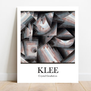 Póster Grado de cristal de Paul Klee