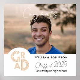 Póster Grado de felicitaciones de 2023