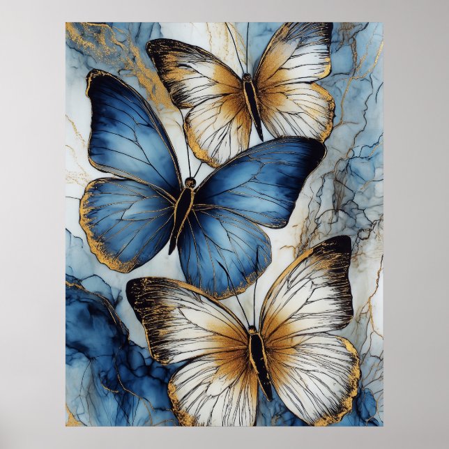 Póster Grado de mariposa (Frente)