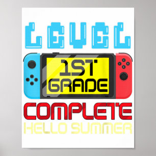 Póster Grado Jugador Completo Último Día De Grado Escolar