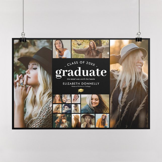 Póster Graduación 15 Collage de fotos (Subido por el creador)