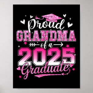 Póster Graduación 2025 La Orgullosa Abuela De 2025 Gradua