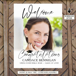 Póster Graduación Bienvenida 1 Fotos Felicitaciones Scrip