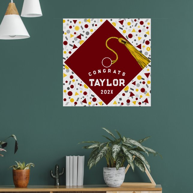 Póster Graduación Clase de 2025 Felicitaciones (Salón 1)