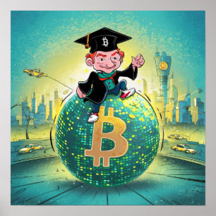 Póster Graduación de Bitcoin