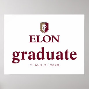 Póster Graduación de Elon